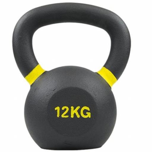Primal Strength Rebel Commercial Fitness Premium Cast Kettlebell 12kg