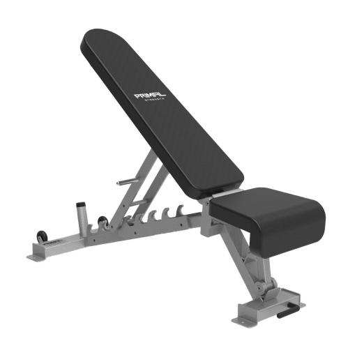 Primal Strength Commercial Adjustable Bench Silver